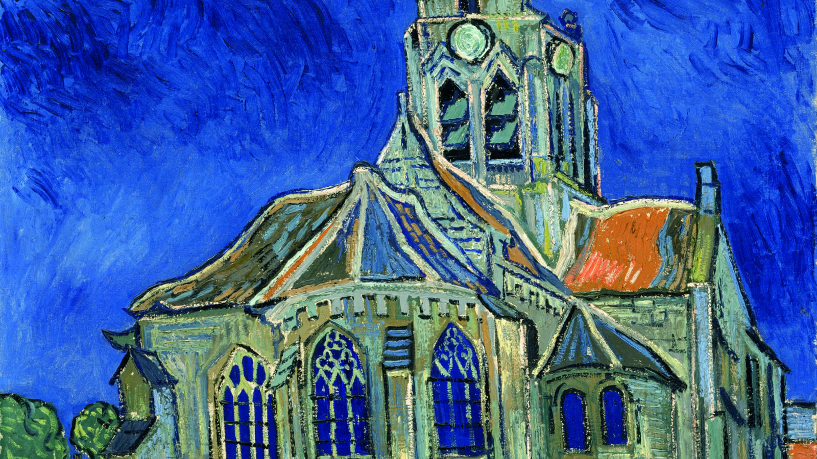 Tableau peint Eglise d'Auvers sur Oise par Van Gogh