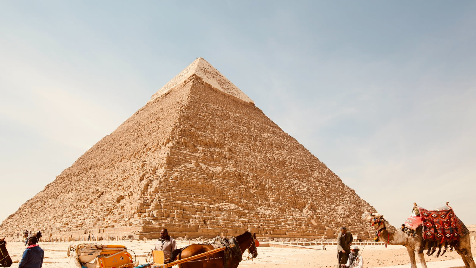 Photo des pyramides d'Egypte